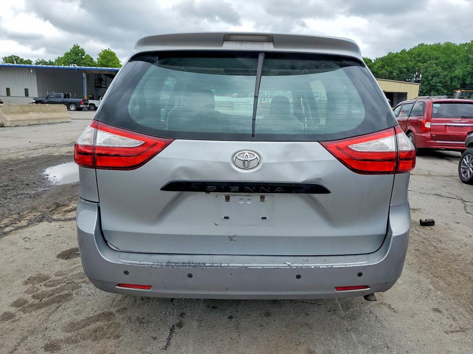 2016 Toyota Sienna მანქანა იყიდება აუქციონზე, vin: 5TDZK3DC1GS708045, აუქციონის ნომერი: 58209256