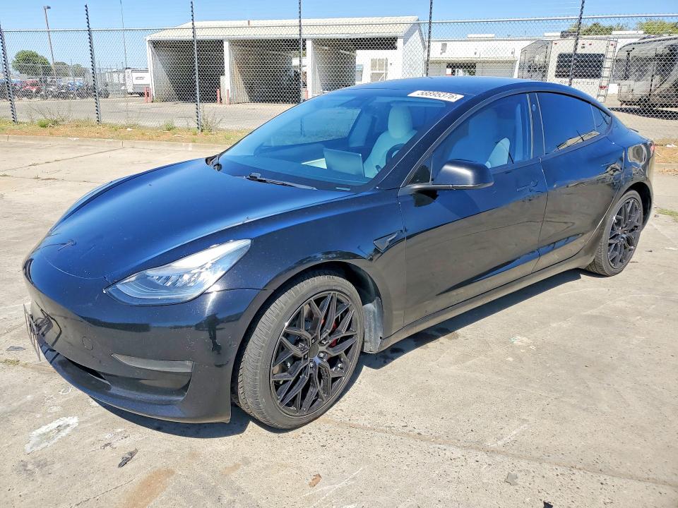 58895376 :رقم المزاد ، 5YJ3E1EB6KF434216 vin ، 2019 Tesla Model 3 مزاد بيع