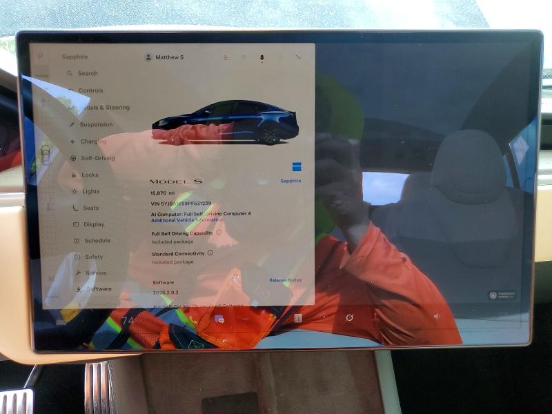 Aukcja sprzedaży 2023 Tesla Model S, vin: 5YJSA1E59PF531239, numer aukcji: 55694386