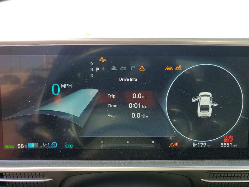 55914336 :رقم المزاد ، KMHM34AA9SA087980 vin ، 2025 Hyundai Ioniq 6 مزاد بيع