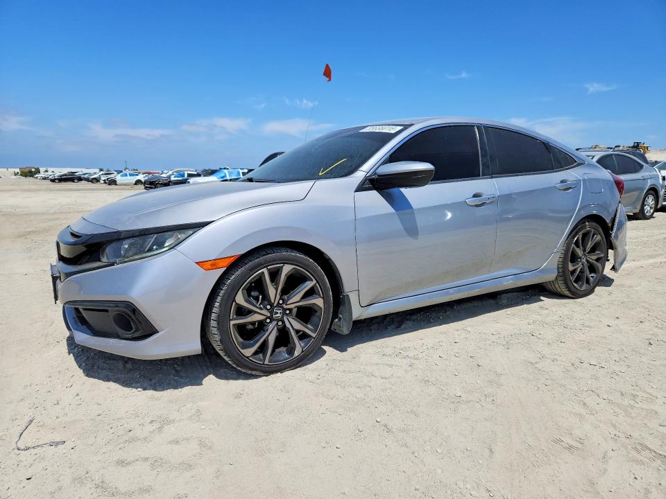 Продажа на аукционе авто 2021 Honda Civic, vin: 2HGFC2F88MH530553, номер лота: 55638016