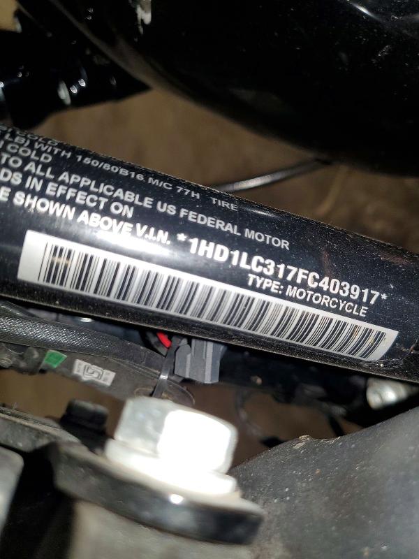 56046216 :رقم المزاد ، 1HD1LC317FC403917 vin ، 2015 Harley-davidson Xl1200 مزاد بيع