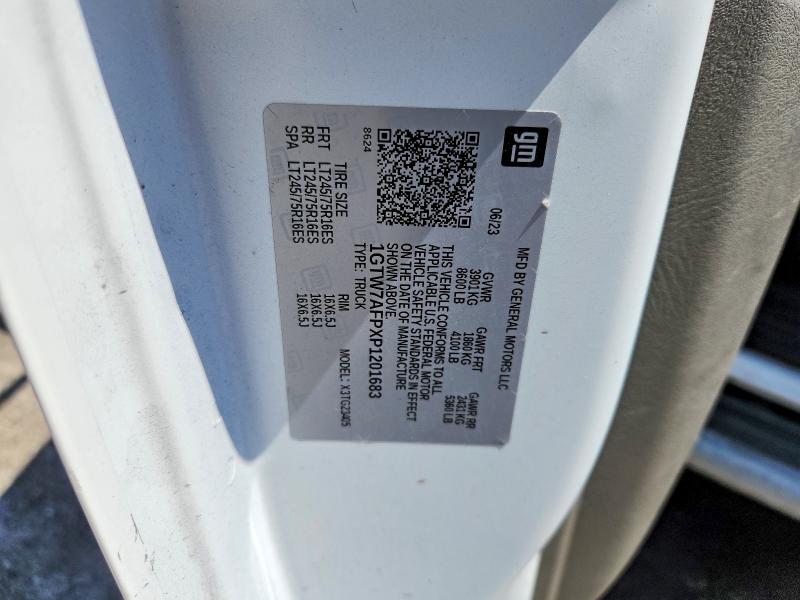 Aukcja sprzedaży 2023 Gmc Savana, vin: 1GTW7AFPXP1201683, numer aukcji: 59193116