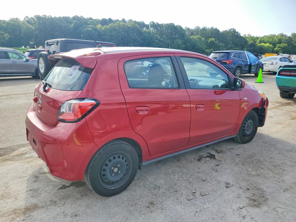 55811446 :رقم المزاد ، ML32AUHJ1NH001132 vin ، 2022 Mitsubishi Mirage مزاد بيع