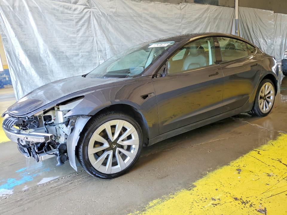 Auction sale of the 2022 Tesla Model 3, vin: 5YJ3E1EA4NF286935, lot number: 56357646