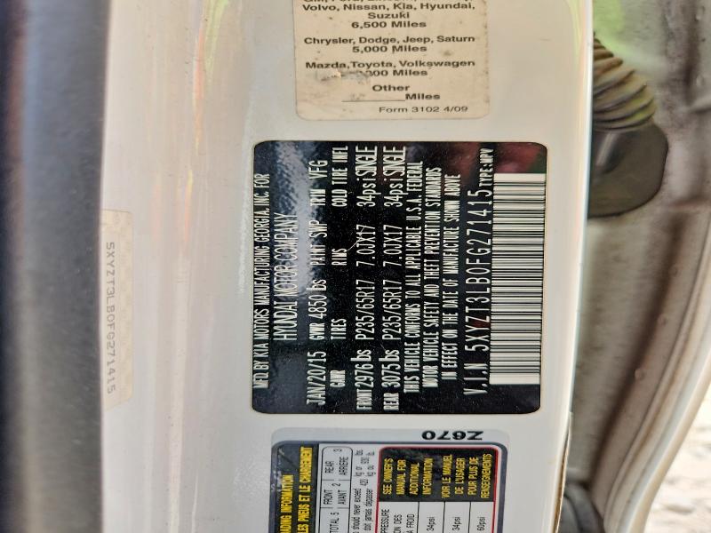 Продаж на аукціоні авто 2015 Hyundai Santa Fe Sport, vin: 5XYZT3LB0FG271415, номер лоту: 56590456