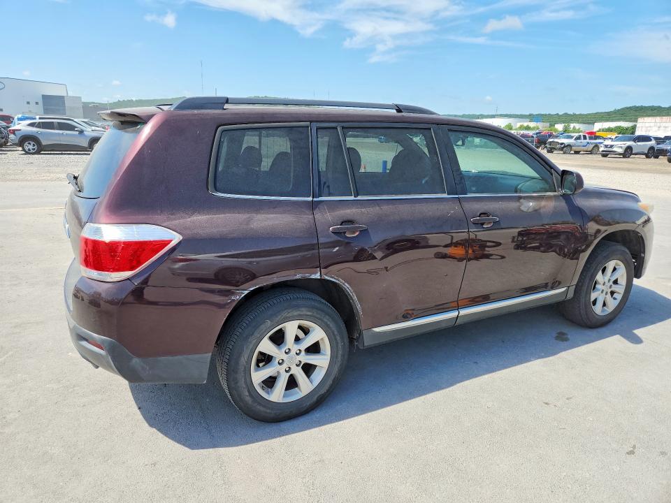 2011 Toyota Highlander მანქანა იყიდება აუქციონზე, vin: 5TDZK3EH7BS036463, აუქციონის ნომერი: 57438436