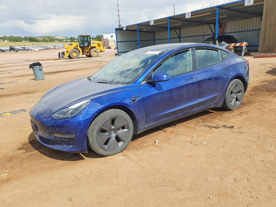 Продаж на аукціоні авто 2023 Tesla Model 3, vin: 5YJ3E1EB1PF676998, номер лоту: 57769226