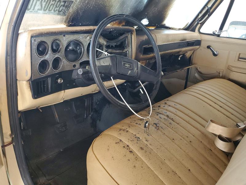 1985 Chevrolet K10 მანქანა იყიდება აუქციონზე, vin: 1GCEK14N4FS159614, აუქციონის ნომერი: 59602106