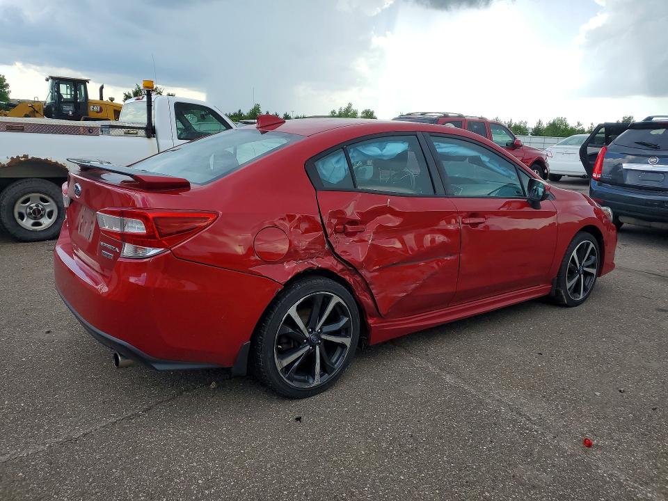 56762496 :رقم المزاد ، 4S3GKAL60L3613236 vin ، 2020 Subaru Impreza مزاد بيع