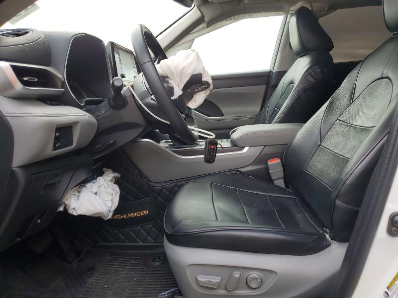 57896526 :رقم المزاد ، 5TDHBRCH2NS545818 vin ، 2022 Toyota Highlander Hybrid مزاد بيع