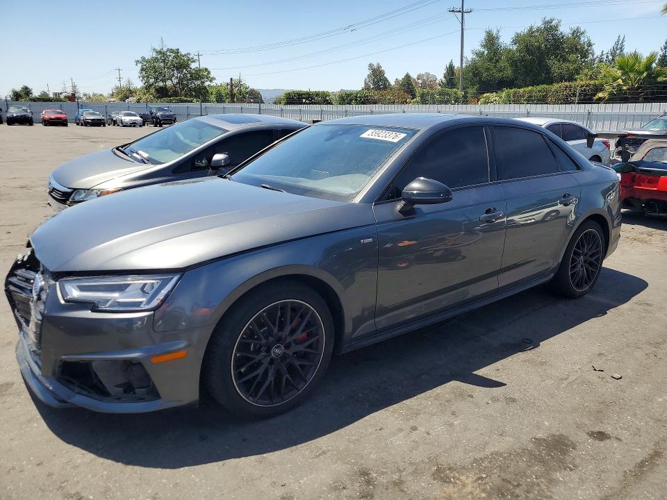 55923376 :رقم المزاد ، WAUENAF4XKA015459 vin ، 2019 Audi A4 مزاد بيع