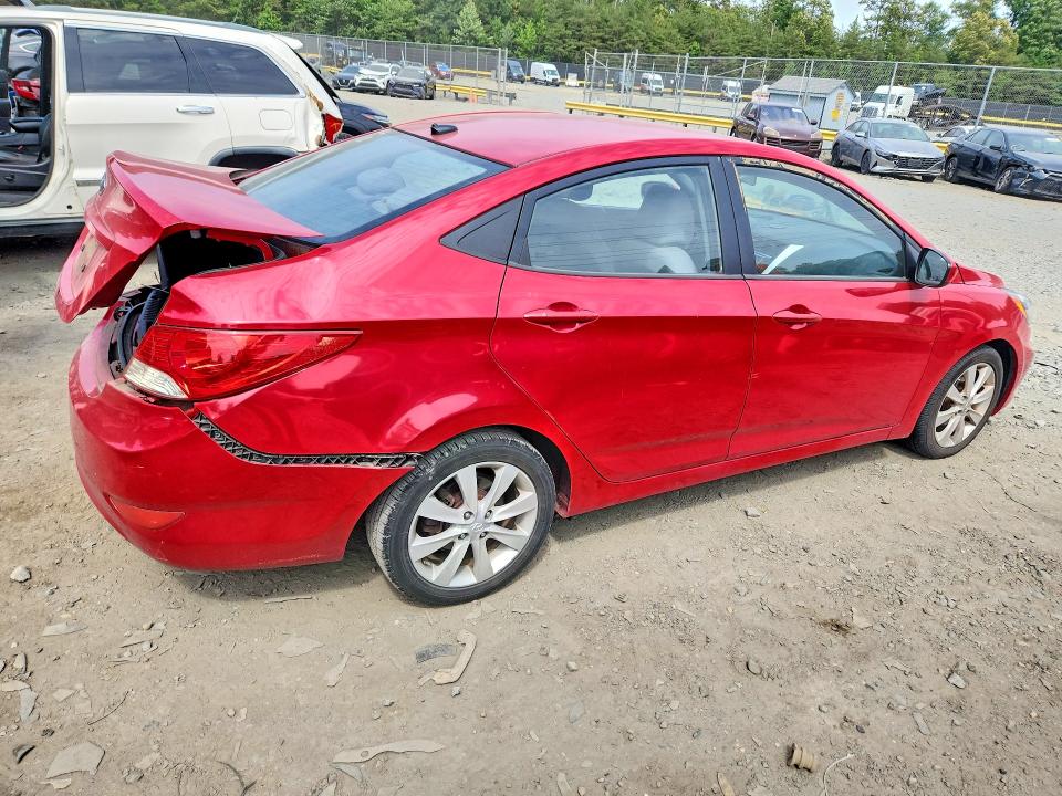 2012 Hyundai Accent მანქანა იყიდება აუქციონზე, vin: KMHCU4AE8CU182834, აუქციონის ნომერი: 56648556