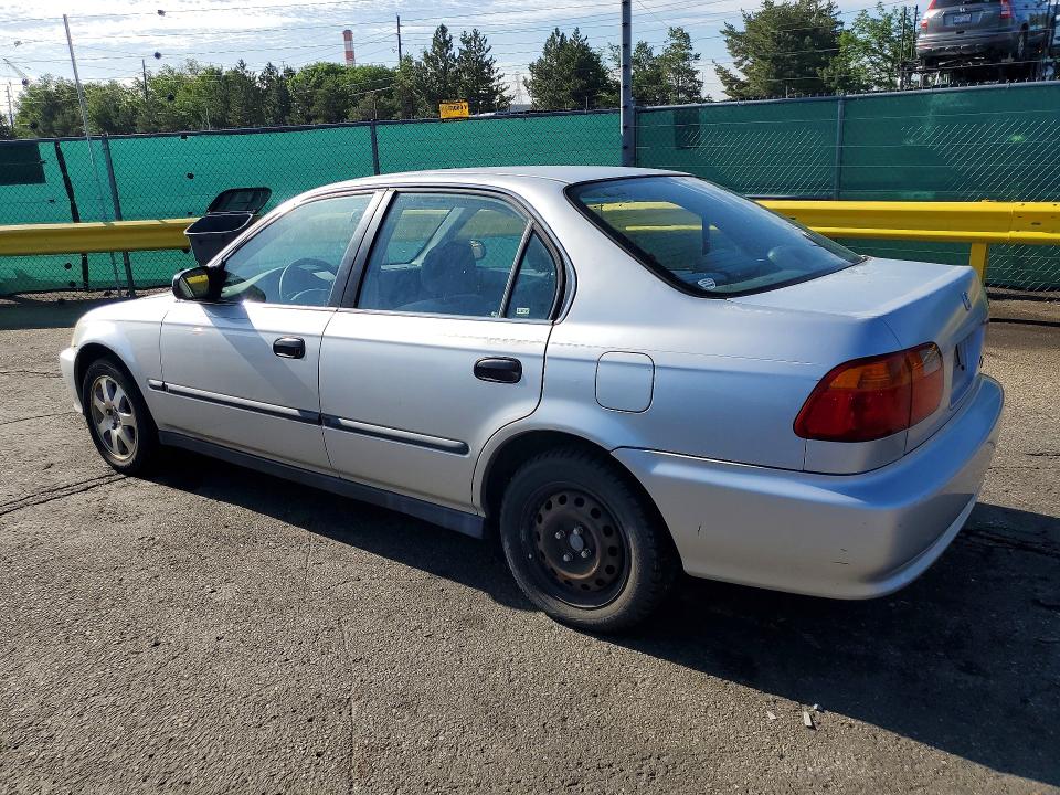 1999 Honda Civic მანქანა იყიდება აუქციონზე, vin: 2HGEJ6677XH593308, აუქციონის ნომერი: 55707606
