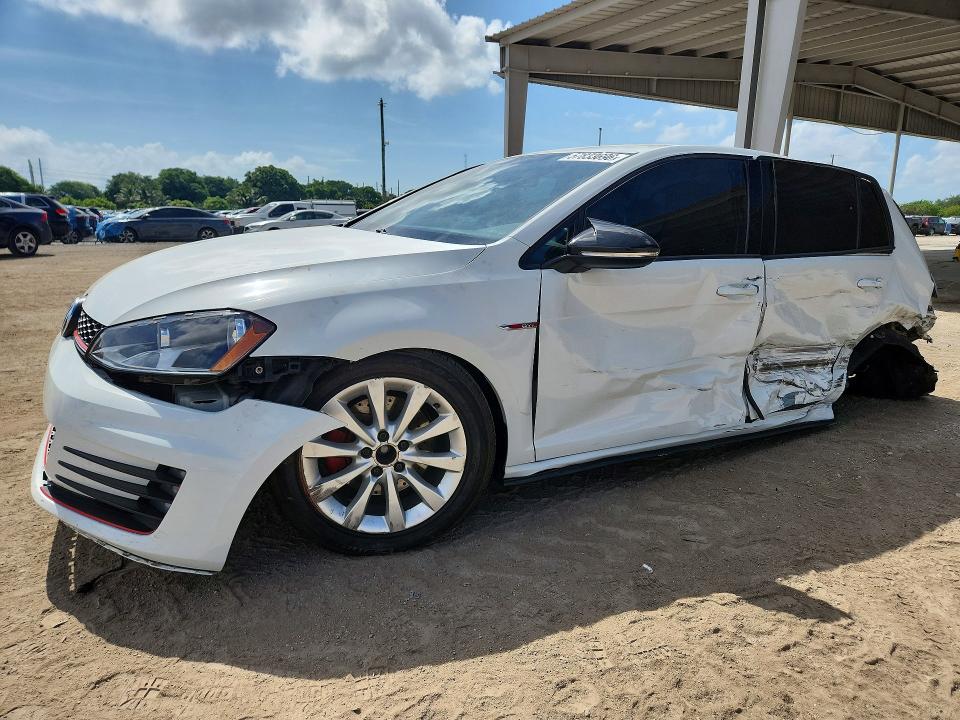 Auction sale of the 2016 Volkswagen Gti, vin: 3VW4T7AU7GM022357, lot number: 57833696