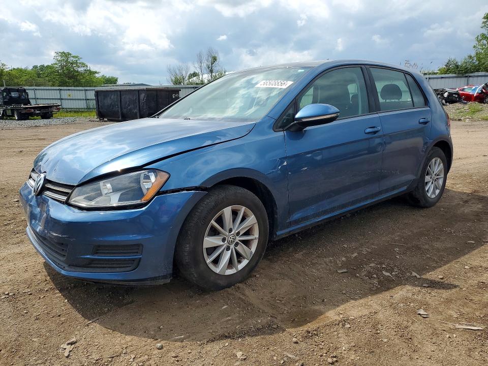 56508856 :رقم المزاد ، 3VW217AU0GM038364 vin ، 2016 Volkswagen Golf مزاد بيع