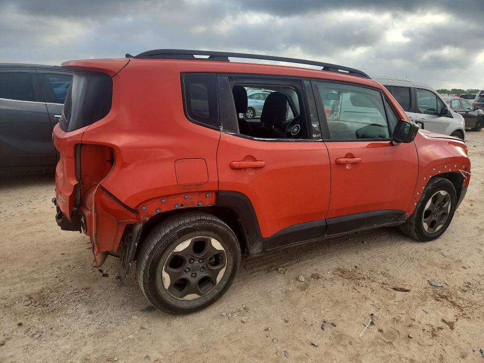 Продажа на аукционе авто 2016 Jeep Renegade, vin: ZACCJAAT8GPD43510, номер лота: 57222286
