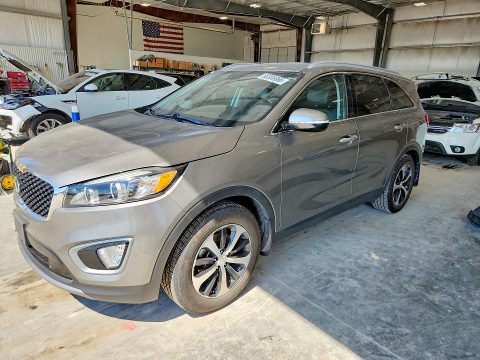2017 Kia Sorento მანქანა იყიდება აუქციონზე, vin: 5XYPH4A57HG260958, აუქციონის ნომერი: 58306666