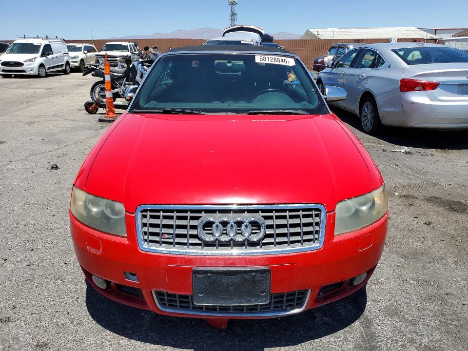 58128846 :رقم المزاد ، WUARL48H16K900132 vin ، 2006 Audi S4 مزاد بيع