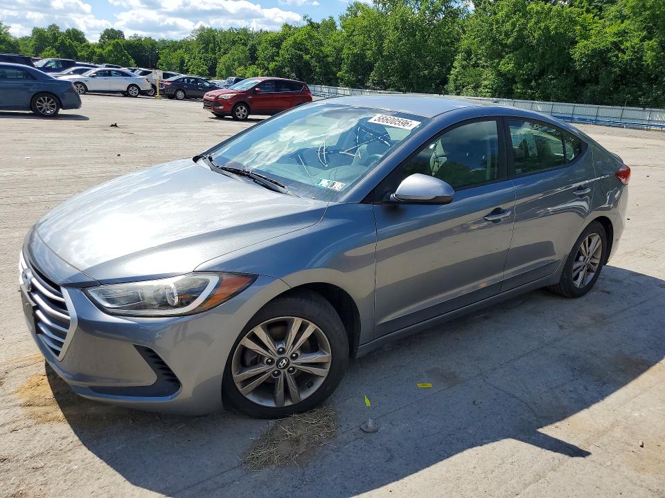 2018 Hyundai Elantra მანქანა იყიდება აუქციონზე, vin: KMHD84LF5JU553640, აუქციონის ნომერი: 58600596