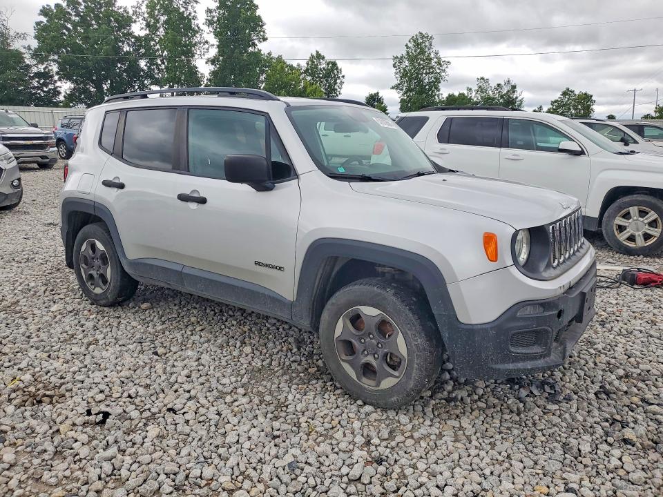 Продаж на аукціоні авто 2017 Jeep Renegade, vin: ZACCJBAH0HPF26399, номер лоту: 57812636