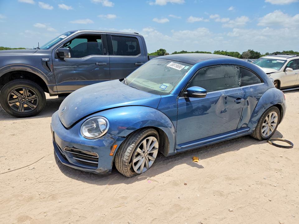 Auction sale of the 2019 Volkswagen Beetle, vin: 3VWJD7AT7KM713601, lot number: 58819696