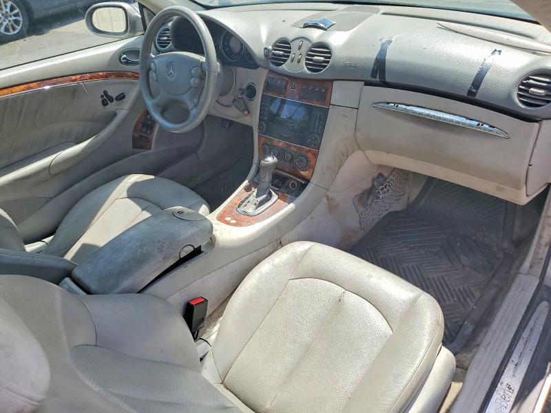 55866476 :رقم المزاد ، WDBTJ65J95F128626 vin ، 2005 Mercedes-benz Clk مزاد بيع