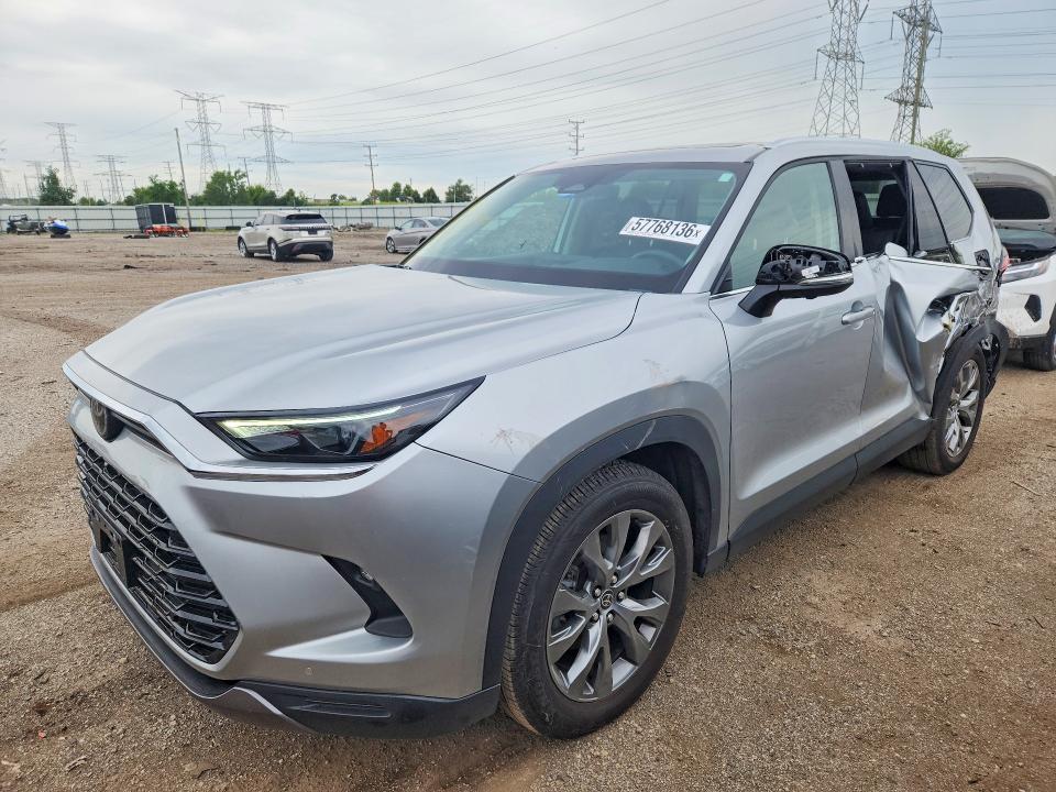 Auction sale of the 2024 Toyota Grand Highlander Hybrid, vin: 5TDACAB53RS001163, lot number: 57768136