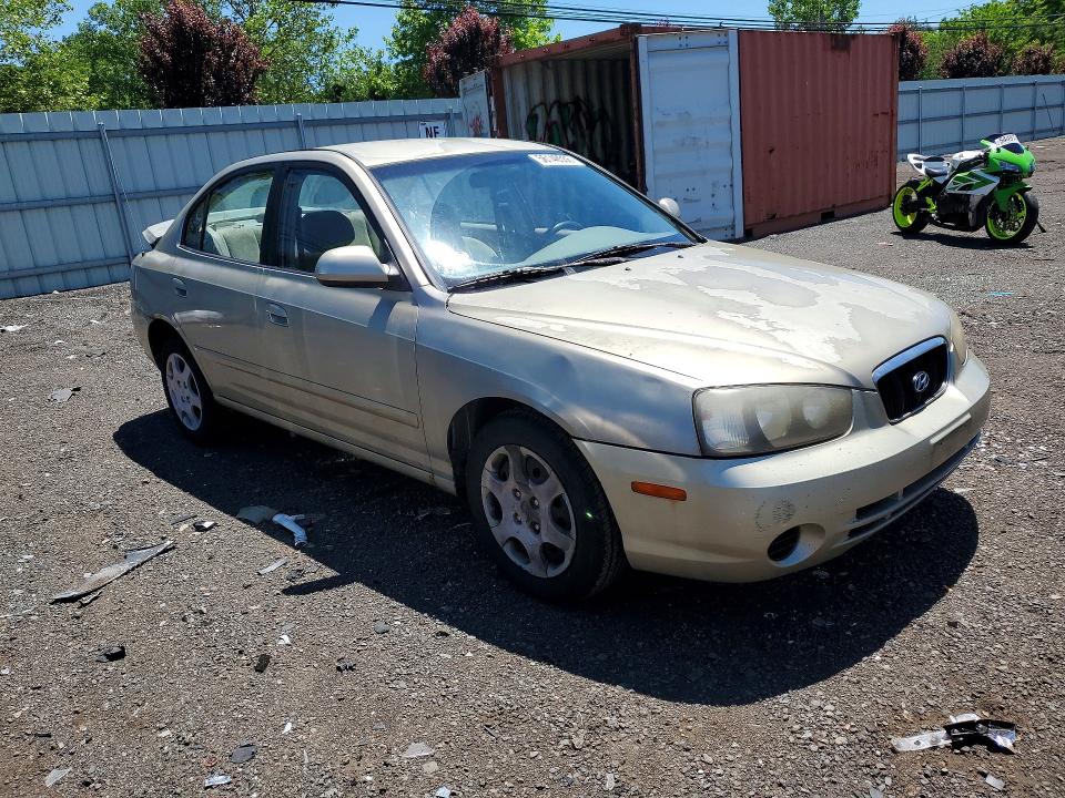 56140556 :رقم المزاد ، KMHDN45D91U142035 vin ، 2001 Hyundai Elantra مزاد بيع