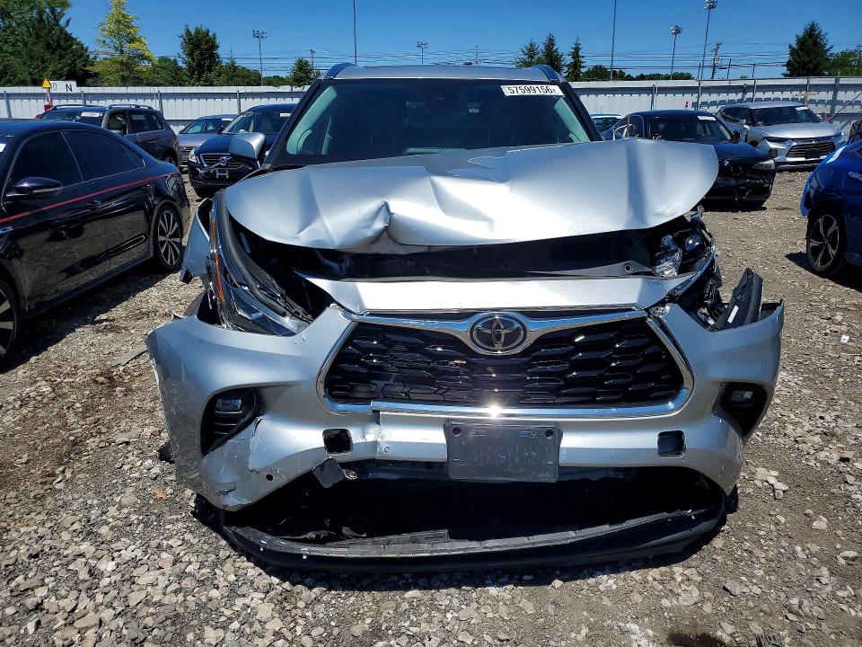 2021 Toyota Highlander მანქანა იყიდება აუქციონზე, vin: 5TDDZRBH0MS534035, აუქციონის ნომერი: 57599156