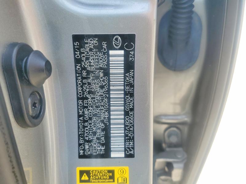 Продажа на аукционе авто 2015 Lexus Es, vin: JTHBK1GG9F2196365, номер лота: 56141276
