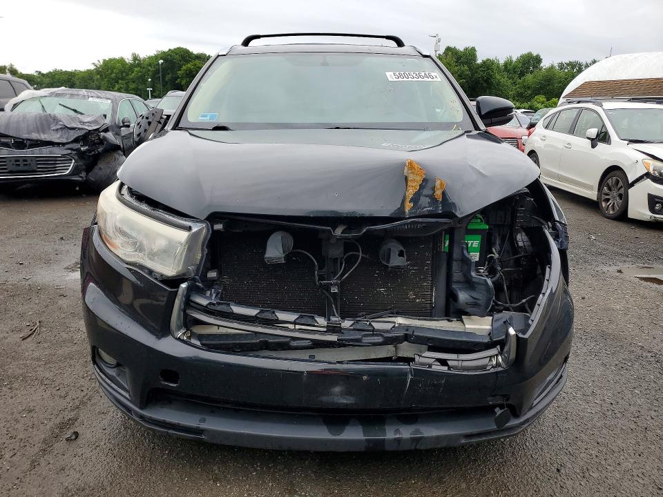 2014 Toyota Highlander მანქანა იყიდება აუქციონზე, vin: 5TDJKRFH4ES012639, აუქციონის ნომერი: 58053646