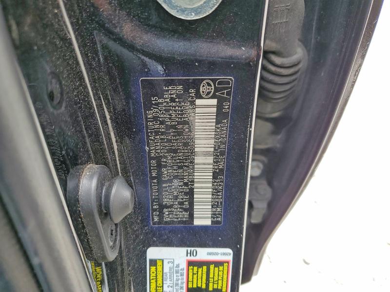 56645426 :رقم المزاد ، 2T1BURHE3GC509596 vin ، 2016 Toyota Corolla مزاد بيع