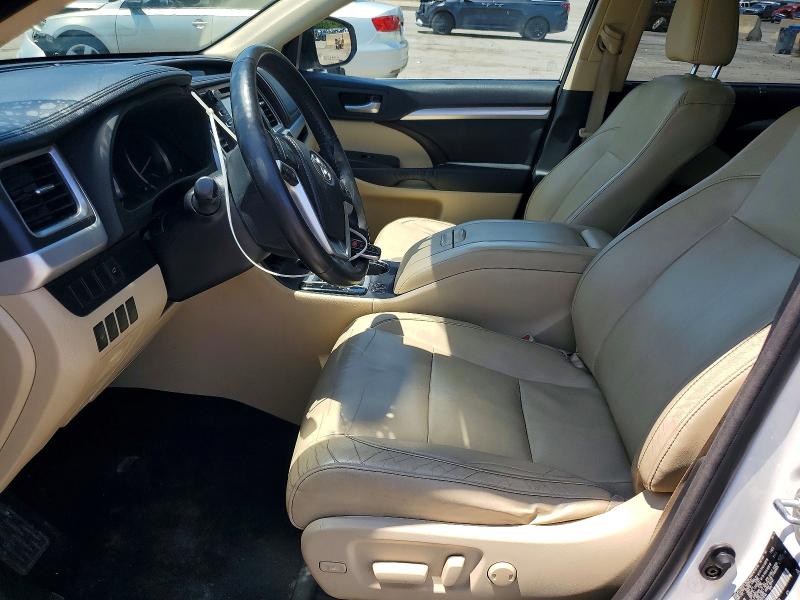 2015 Toyota Highlander მანქანა იყიდება აუქციონზე, vin: 5TDJKRFHXFS079344, აუქციონის ნომერი: 58848456