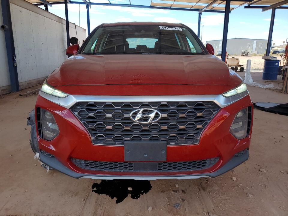 Auction sale of the 2019 Hyundai Santa Fe, vin: 5NMS23AD2KH009386, lot number: 59109676