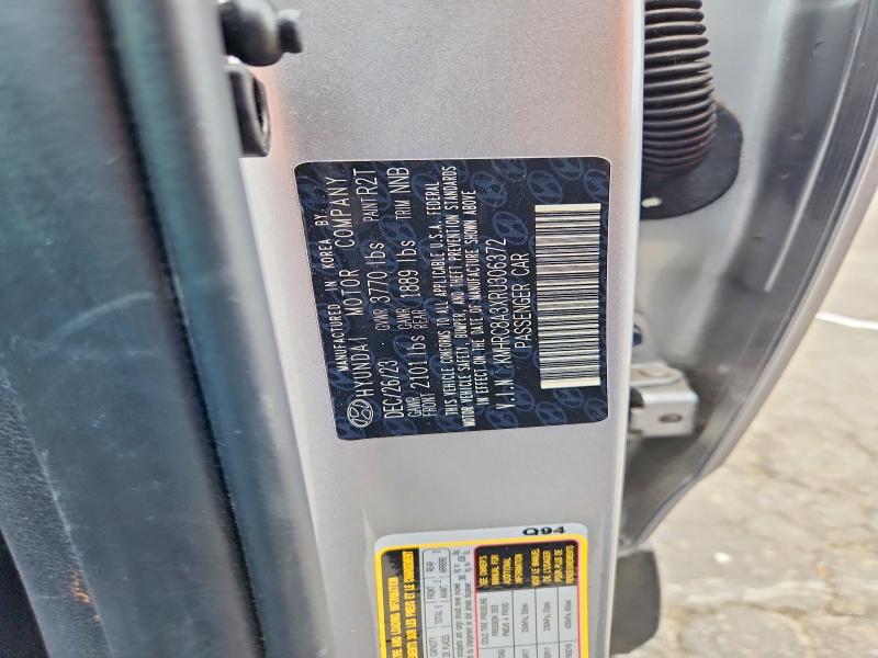 58451956 :رقم المزاد ، KMHRC8A3XRU306372 vin ، 2024 Hyundai Venue مزاد بيع