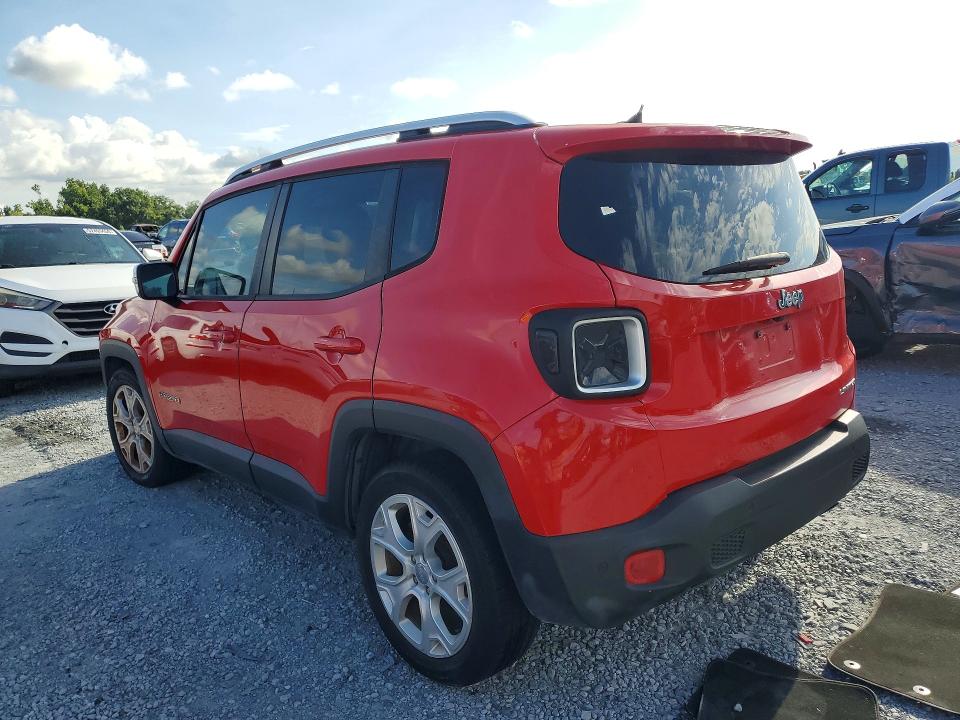 Продажа на аукционе авто 2016 Jeep Renegade, vin: ZACCJADT2GPD49850, номер лота: 57771536