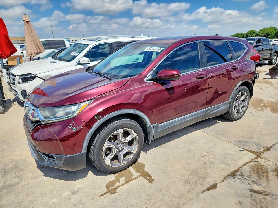 57813626 :رقم المزاد ، 5J6RW1H82HL010829 vin ، 2017 Honda Cr-v مزاد بيع