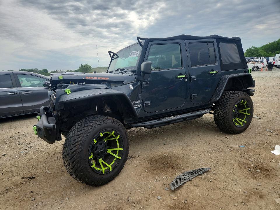 Продажа на аукционе авто 2017 Jeep Wrangler Unlimited, vin: 1C4BJWDG9HL514889, номер лота: 57081456