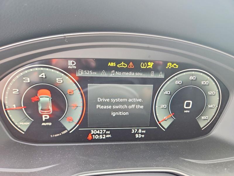 2023 Audi Q5 მანქანა იყიდება აუქციონზე, vin: WA1BBAFY2P2056004, აუქციონის ნომერი: 57406086