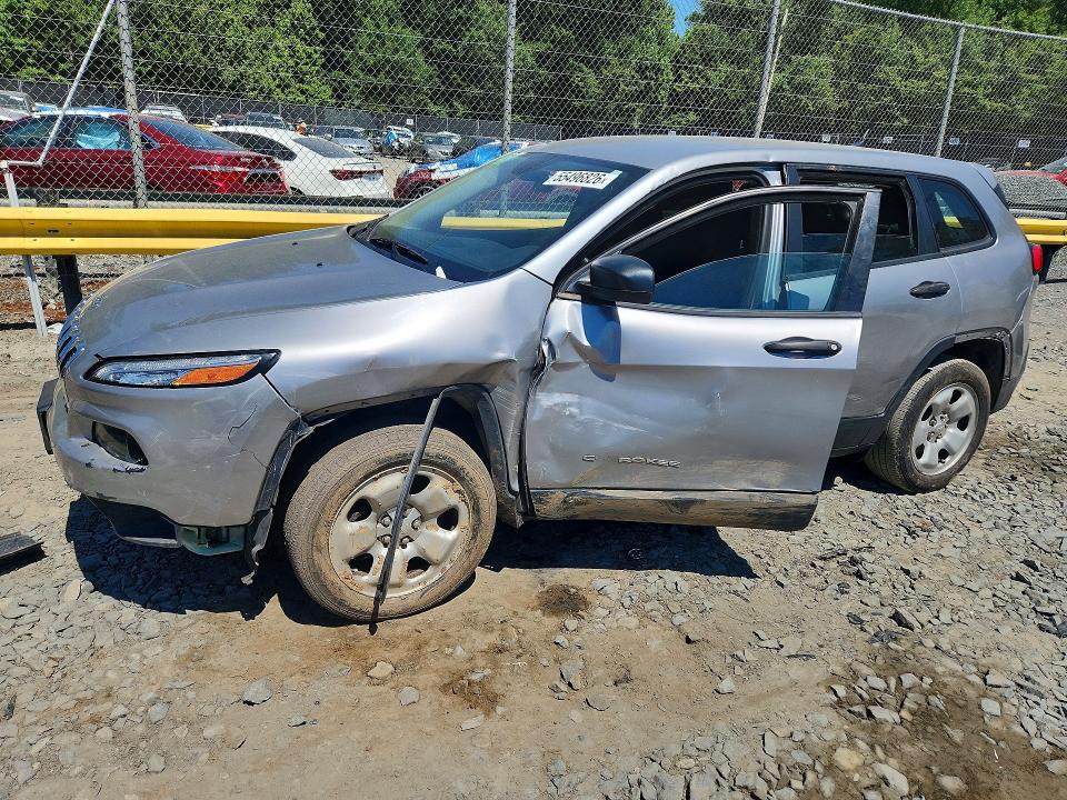 2017 Jeep Cherokee მანქანა იყიდება აუქციონზე, vin: 1C4PJLAS6HW541088, აუქციონის ნომერი: 55496826