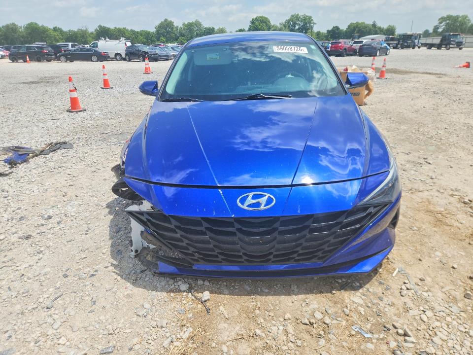 59058726 :رقم المزاد ، 5NPLM4AG1NH055250 vin ، 2022 Hyundai Elantra مزاد بيع