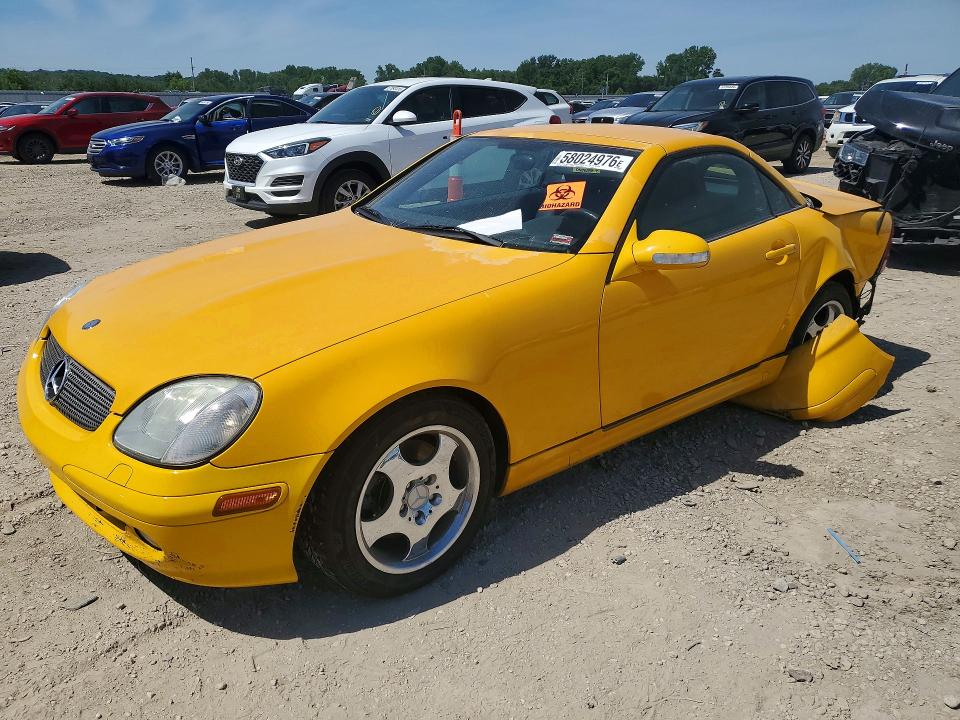Aukcja sprzedaży 2002 Mercedes-benz Slk, vin: WDBKK65F12F243866, numer aukcji: 58024976