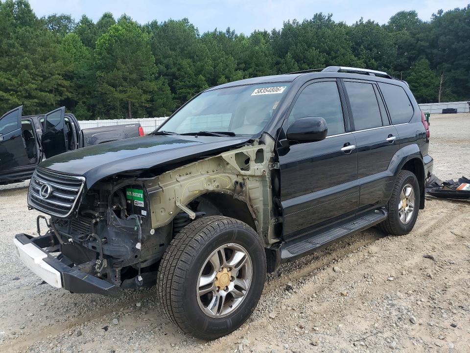 2009 Lexus Gx მანქანა იყიდება აუქციონზე, vin: JTJBT20X490176827, აუქციონის ნომერი: 58354806