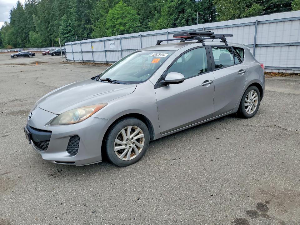 2012 Mazda 3 მანქანა იყიდება აუქციონზე, vin: JM1BL1L8XC1596711, აუქციონის ნომერი: 58976496