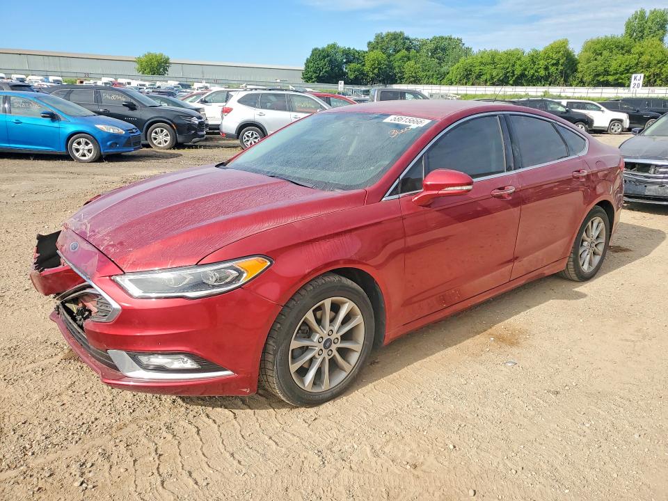 Продажа на аукционе авто 2017 Ford Fusion, vin: 3FA6P0HD1HR167207, номер лота: 58615666