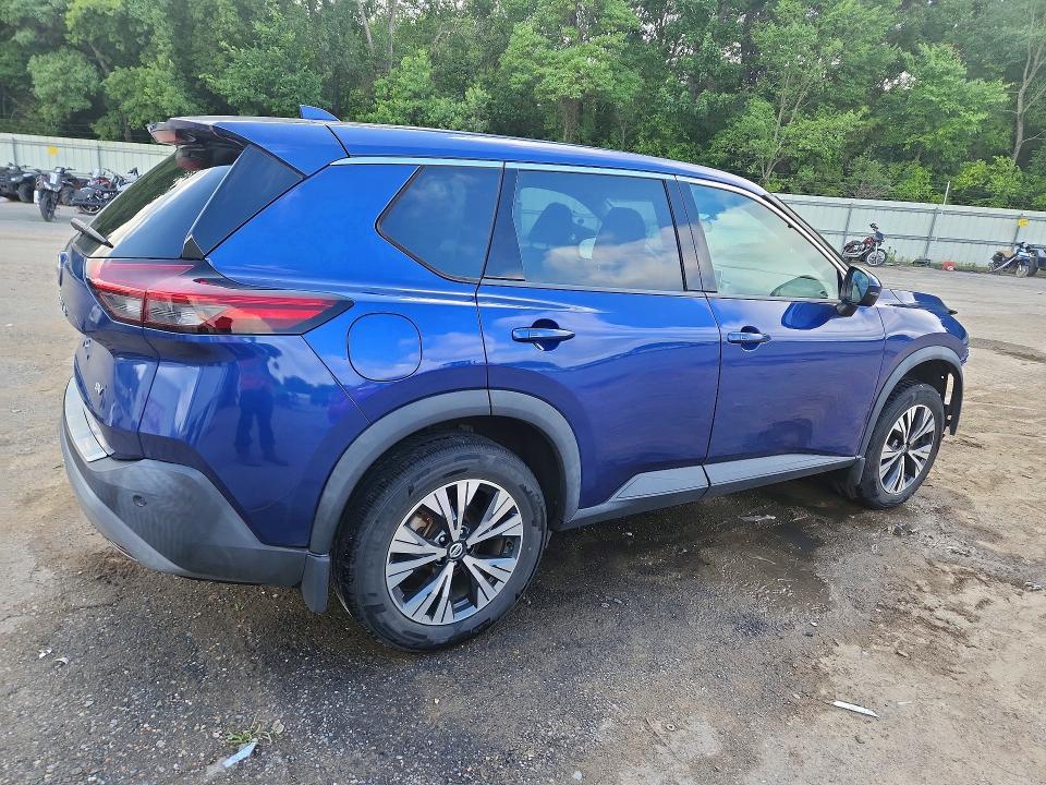 56821706 :رقم المزاد ، 5N1AT3BA2MC760109 vin ، 2021 Nissan Rogue مزاد بيع