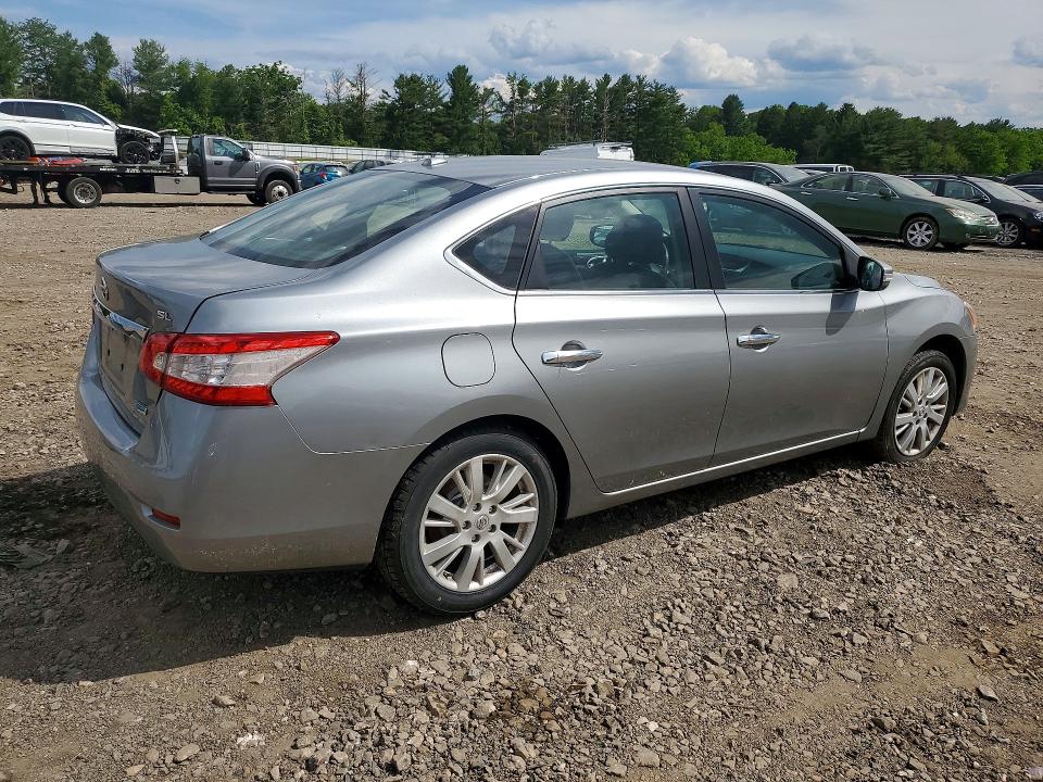 2013 Nissan Sentra მანქანა იყიდება აუქციონზე, vin: 3N1AB7AP1DL775650, აუქციონის ნომერი: 55991146