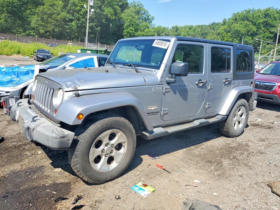 Продаж на аукціоні авто 2013 Jeep Wrangler Unlimited, vin: 1C4BJWEG3DL544513, номер лоту: 58698916