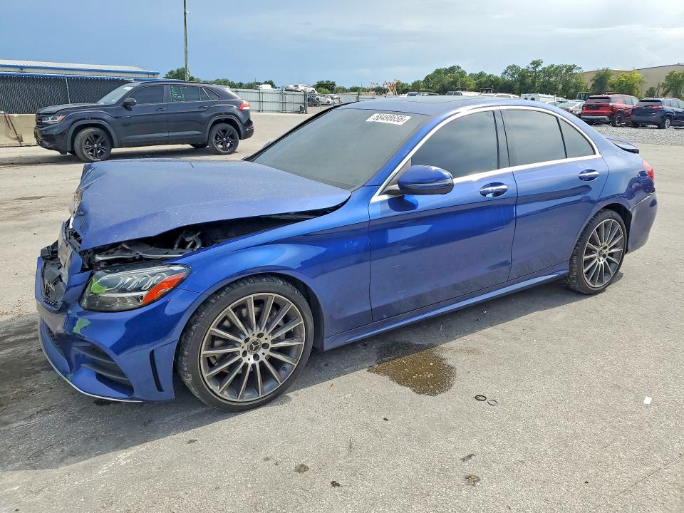 2021 Mercedes-benz C მანქანა იყიდება აუქციონზე, vin: W1KWF8DB2MR616342, აუქციონის ნომერი: 58498656